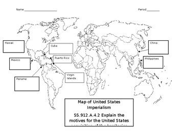 Annotated Map Of Imperialism