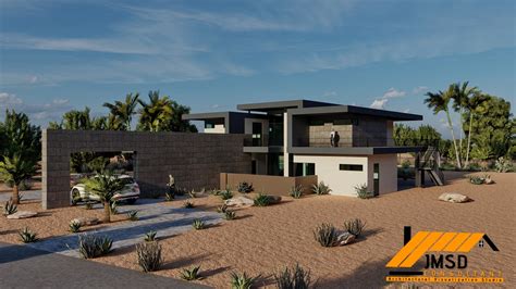 3D Exterior House Rendering Services by JMSD Consultant - Architectural Visualization Company ...