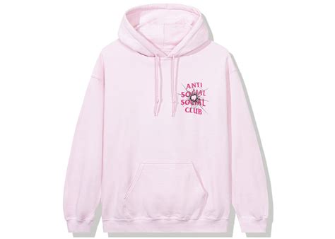 Anti Social Social Club Theories Hoodie Pink - FW20