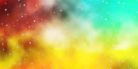 Light Multicolor vector background with colorful stars. 2087125 Vector Art at Vecteezy