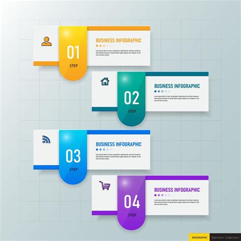 Process infographic template 4226197 Vector Art at Vecteezy