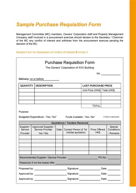 50 Professional Requisition Forms [Purchase / Materials / Lab]