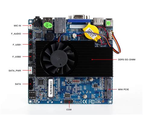 Fanlees Thin Client Nano Itx Motherboard With Intel 1037 Processor Mini Pc Board - Buy Nano Itx ...