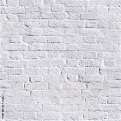 seamless clean white painted brick wall. background, texture. Stock Photo | Adobe Stock