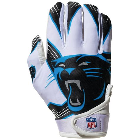 Franklin Sports NFL Carolina Panthers Youth Football Receiver Gloves - Walmart.com - Walmart.com