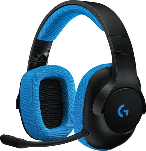 Questions and Answers: Logitech G233 Prodigy Wired Gaming Headset for PC, PS4, Xbox One Blue ...