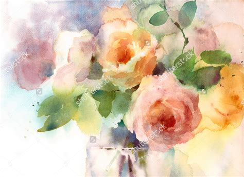 Blush Watercolor Flowers at GetDrawings | Free download