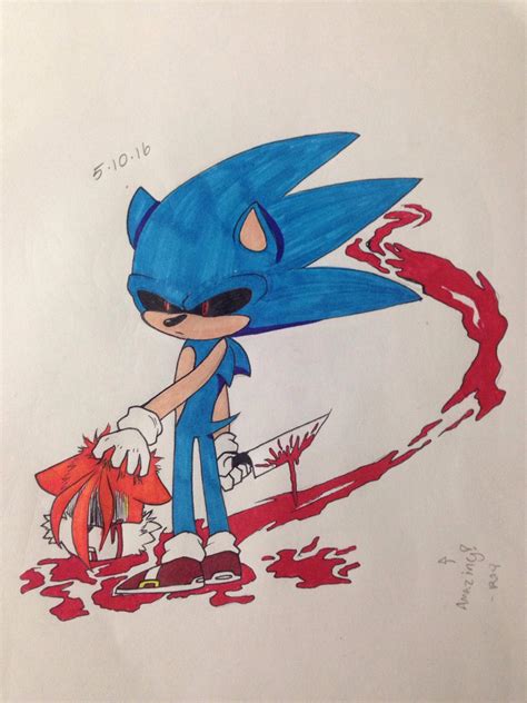 Sonic.exe fan art by puppershnupper03 on DeviantArt