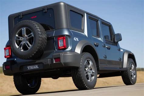 Mahindra Thar 5-Door Interior Spied Again Giving More Details