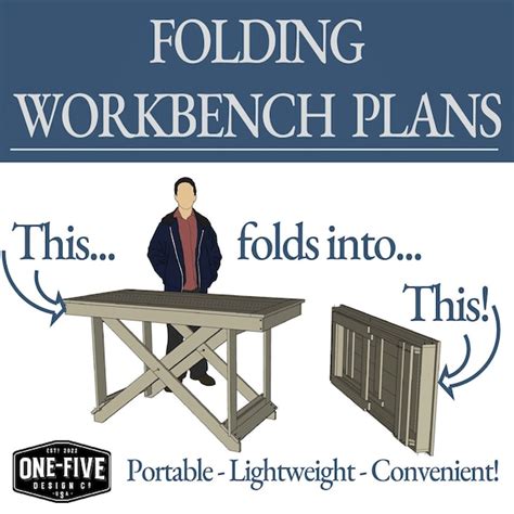 Folding Workbench Plans - Etsy