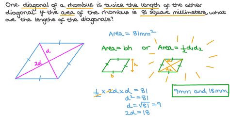 Rhombus Diagonals