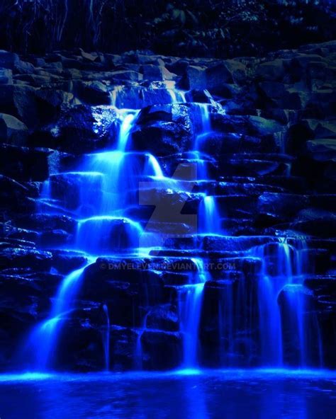 Night Waterfall Wallpapers - Top Free Night Waterfall Backgrounds - WallpaperAccess