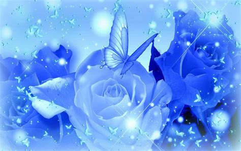 Blue Flowers Wallpaper (62+ pictures) - WallpaperSet