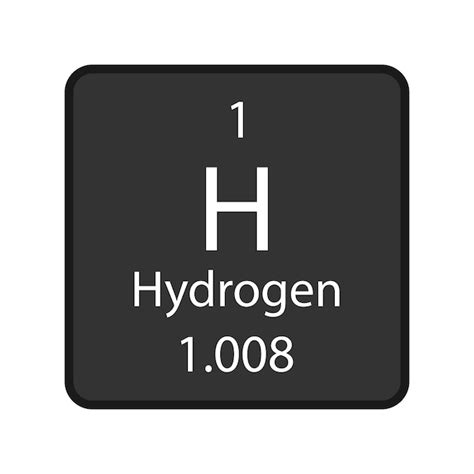 Hydrogen Atom Symbol