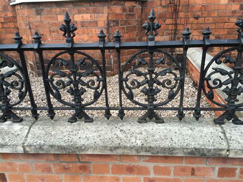 Cast Iron railings Arboretum terrace railings Quality cast railing in Antiques, Architectural ...