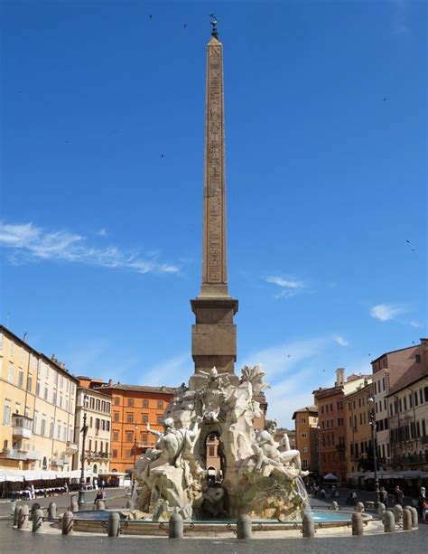 The Fountain of the Four Rivers in Rome - Walks in Rome (Est. 2001)