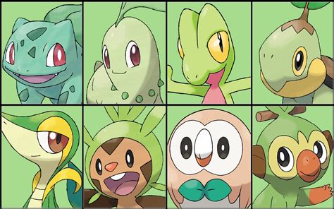 Top 3 Grass Starter Pokemon of all time