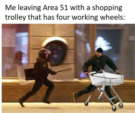 Wheels On a Shopping Cart Meme Be Like Trending Right Now - Funny Gallery | eBaum's World