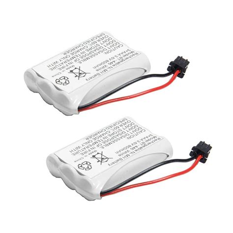 2pcs BT-446 Cordless Phone Rechargeable Battery for Uniden Cordless Phone BT446 BP-446 BP446 BT ...