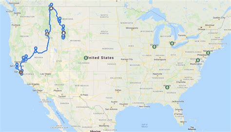 Road Trip Map Planning for Free with Google Maps — Technically Wizardry