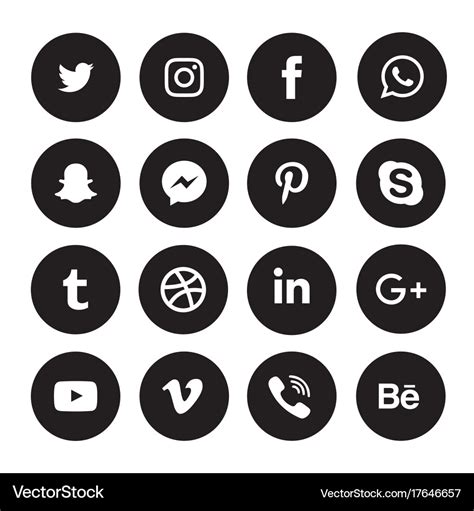 Social vector icons - fascreation