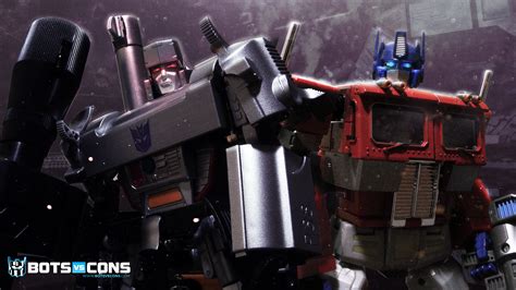 Megatron & Optimus Prime Transformers Wallpaper