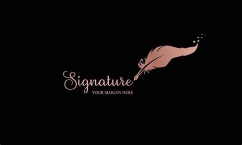 Signature Logo Vector Art, Icons, and Graphics for Free Download