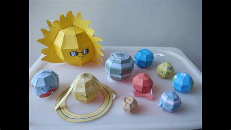 Planets Of The Solar System Papercraft Tektonten Papercraft | Images and Photos finder