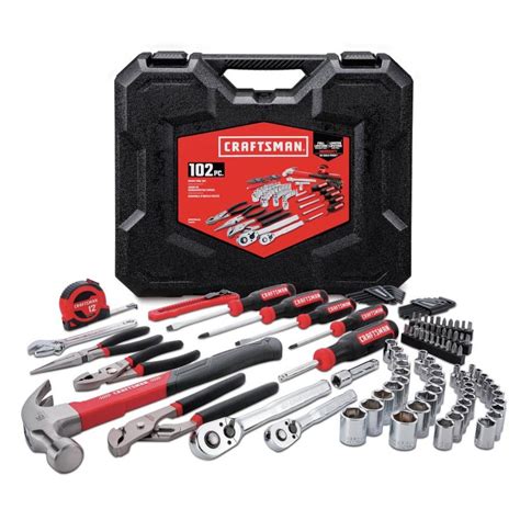 CRAFTSMAN CM 102 Piece Mixed Mechanics Tool Set at Lowes.com