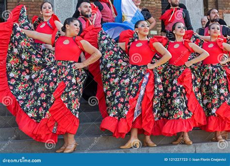 Young Dancers from Argentina in Traditional Costume Editorial Stock Photo - Image of clothes ...