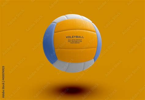 Volleyball Mockup Stock Template | Adobe Stock