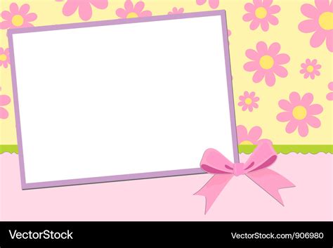 Editable Blank Greeting Card Template