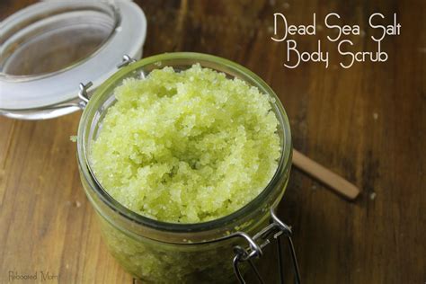 Dead Sea Salt Scrub Recipe