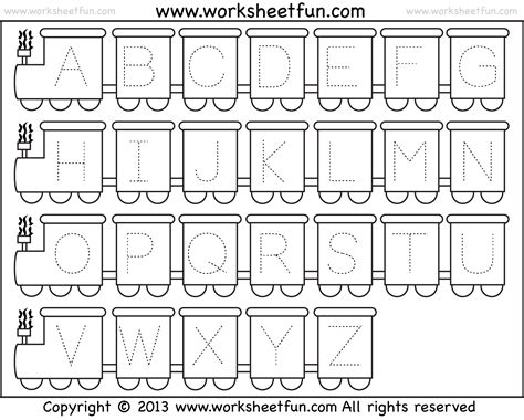 Abcd Tracing Worksheet | AlphabetWorksheetsFree.com