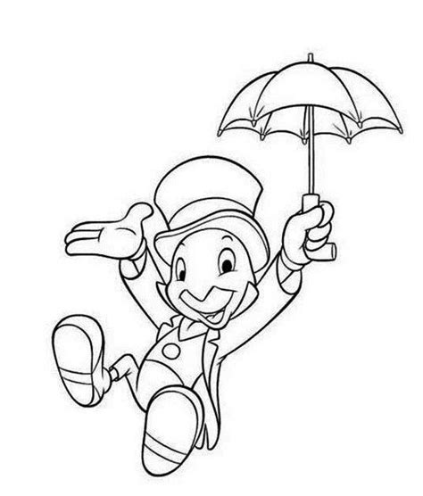 Pinocchio Jiminy Cricket Drawing