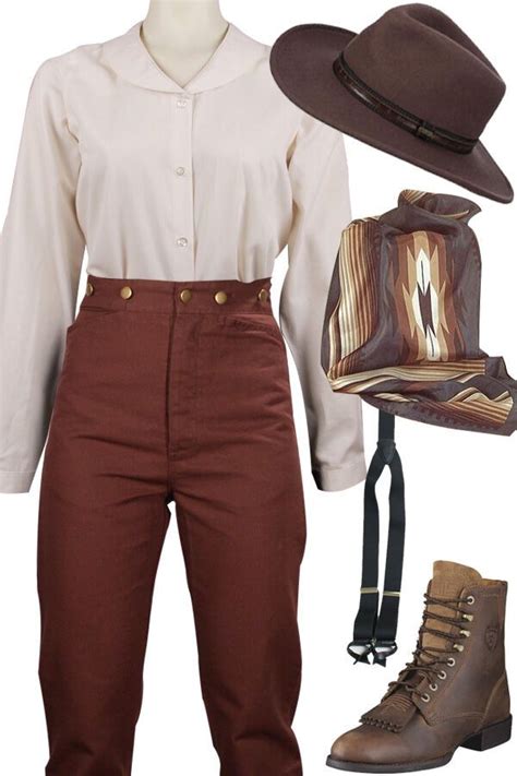 Cattle Gal Outfit: Gear up old west style. #wildwestmercantile #oldwestclothes #ladiesofcowboyac ...