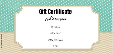 Aggregate more than 145 blank gift certificate template word best - stylex.vn