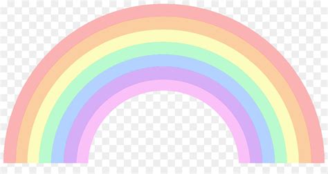 pastel rainbow transparent background - Clip Art Library