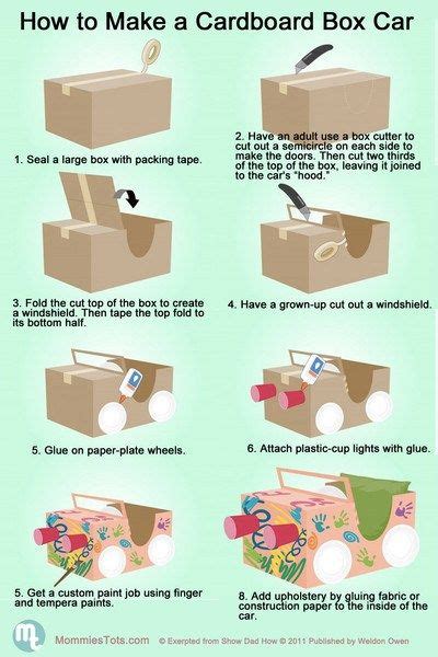 How To Make A 3d Car Out Of Cardboard - Car Retro