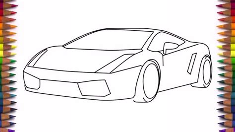 Easy Race Car Drawing at GetDrawings | Free download