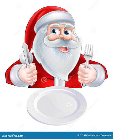 Christmas lunch clipart