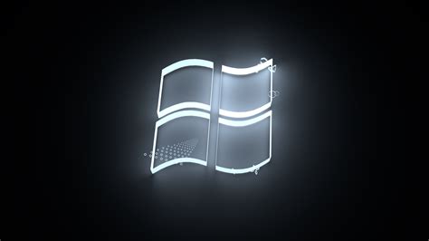 Glowing glass Windows logo by Razumovics on DeviantArt