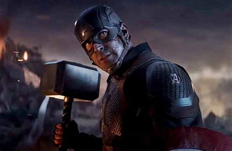 'Avengers: Endgame' Captain America Lifts Mjolnir Scene Is Now Online