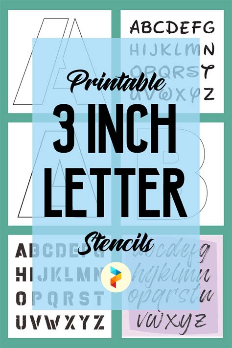 3 Inch Alphabet Stencils Free Printable / All 3 inch stencils are printable in jpg format ...