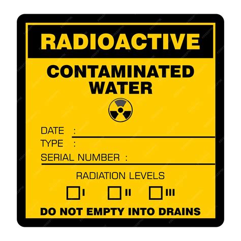 Premium Vector | Radioactive hazard sign and sticker vector