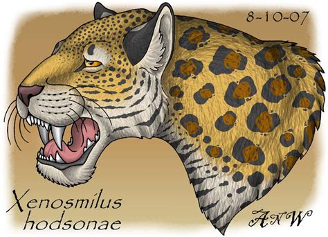 Xenosmilus hodsonae panting by Leonca on deviantART