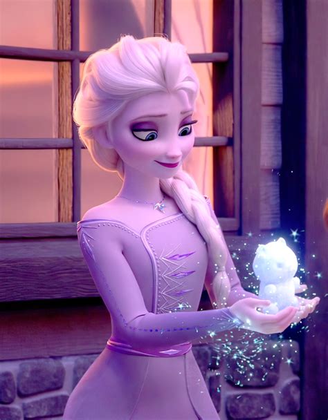 Lots of big and beautiful pictures of Elsa from Frozen 2 movie - YouLoveIt.com