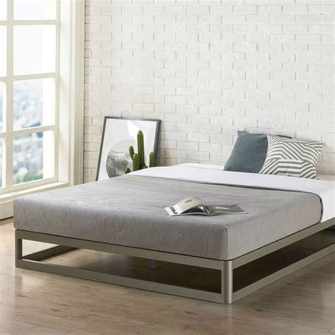 Twin size Modern Heavy Duty Low Profile Metal Platform Bed Frame by Fast Furnishings — $219 at ...