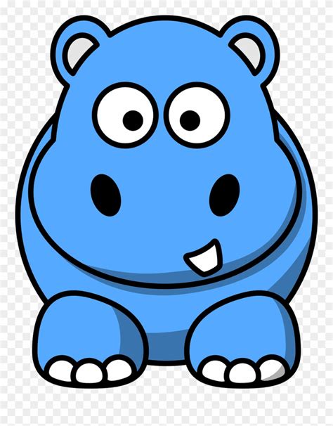 Hippo clipart blue hippo, Hippo blue hippo Transparent FREE for download on WebStockReview 2021