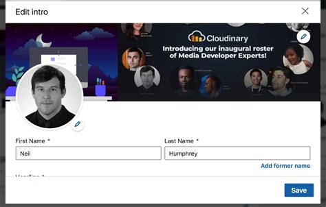 Create a Custom Linkedin Banner with Cloudinary Transformations